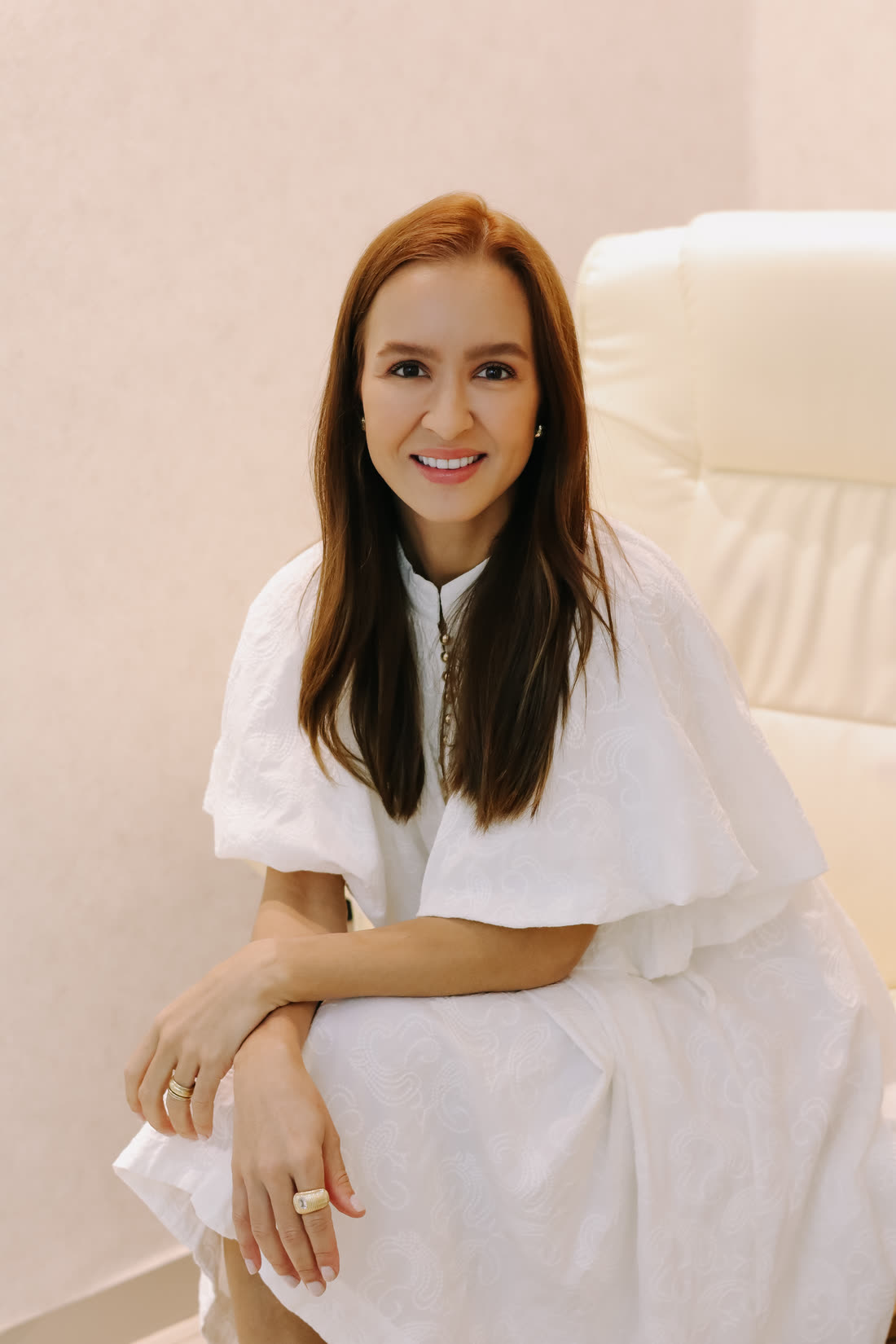 Dra. Rafaele Barbizan Garofolo no consultório